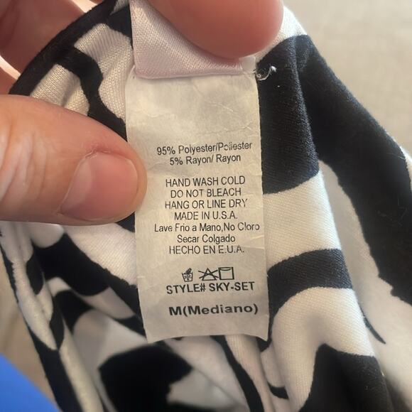 Dexire zebra soft maxi dress coverup size medium - Picture 6 of 6